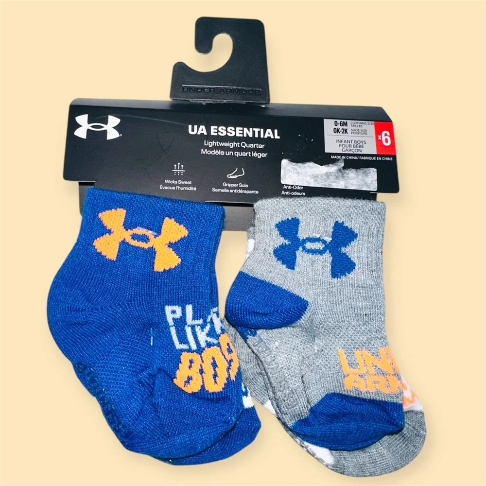 New Baby Under Armour Socks